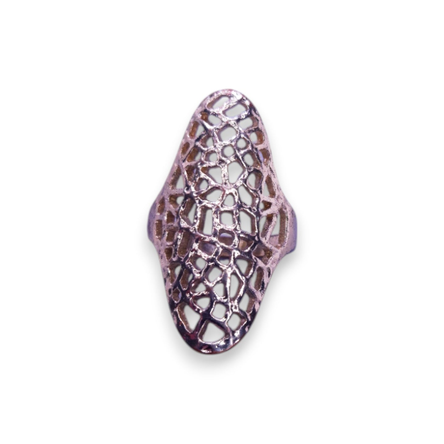 Gold Tone Modern Ring
