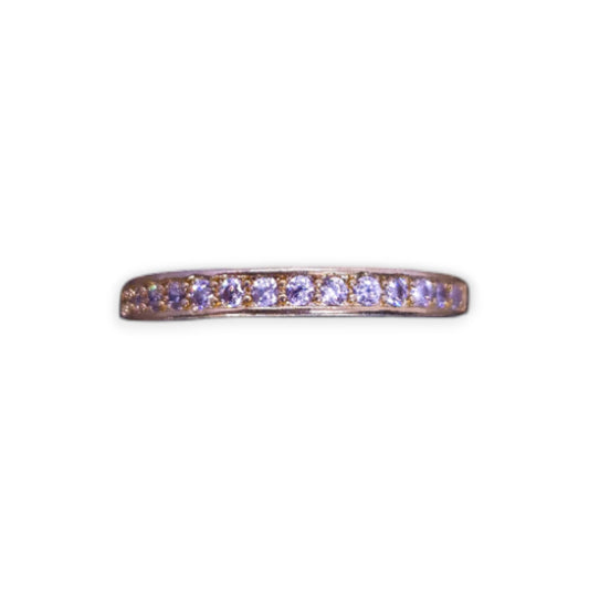 18ct Gold Filled Cubic Zirconia Classic Ring