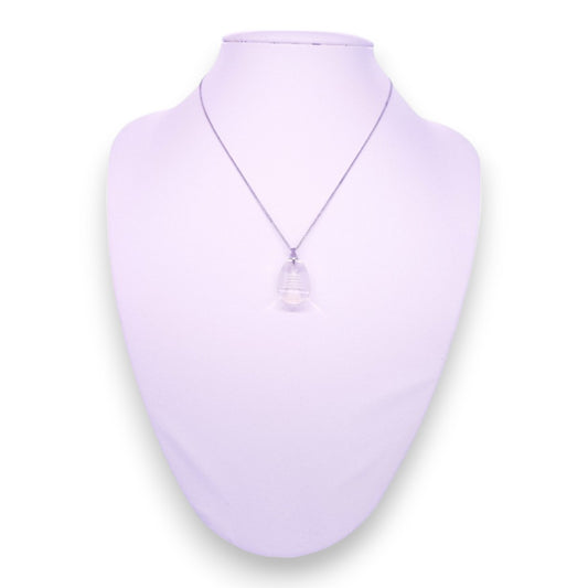 Silver Tone Crystal Classic Necklace