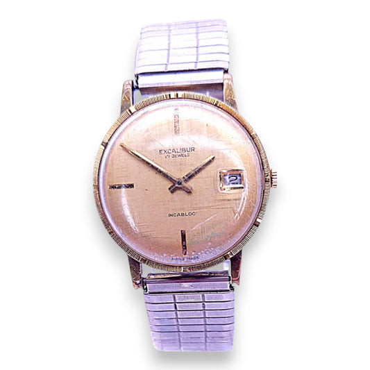 Montre vintage Excalibur pour homme