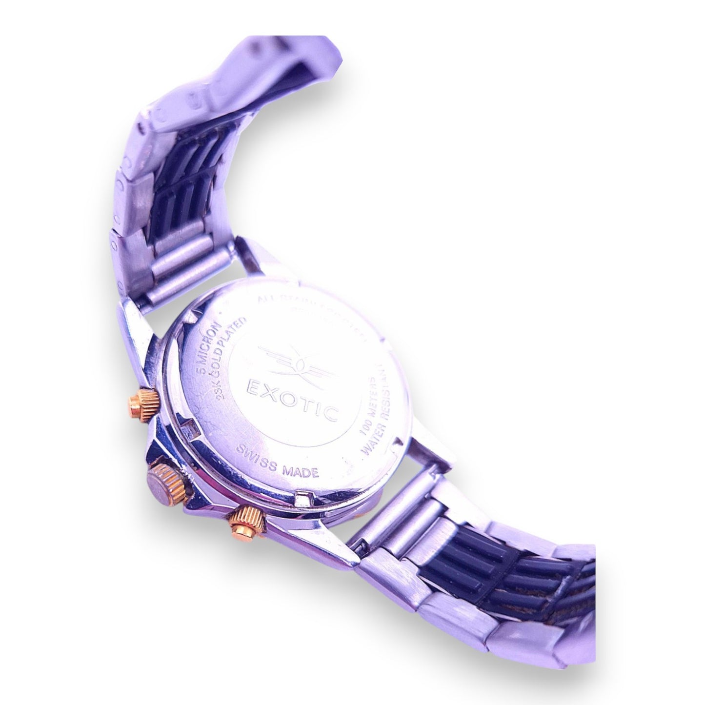 Montre chronographe exotique pour homme