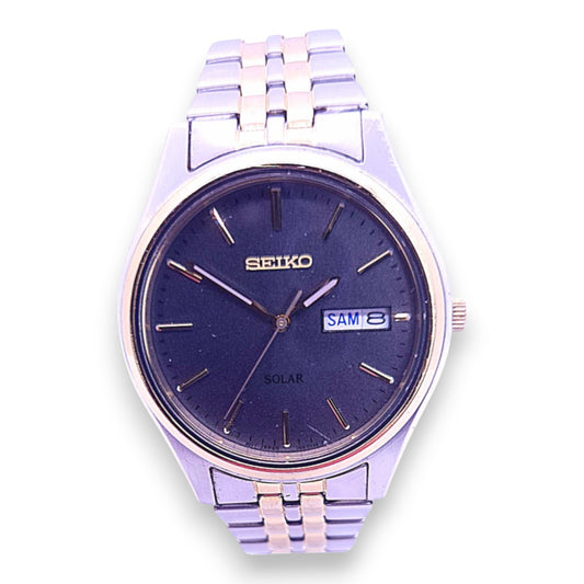 Montre solaire Seiko pour homme
