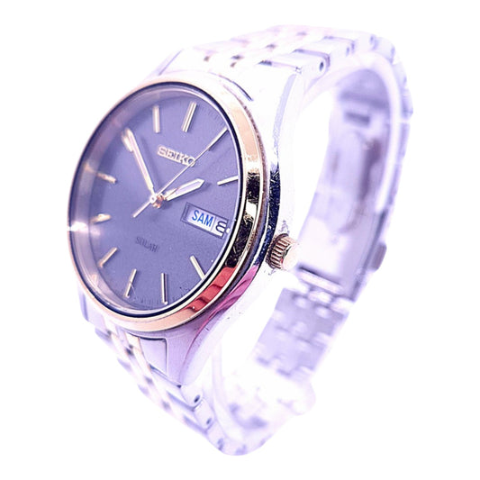Montre solaire Seiko pour homme