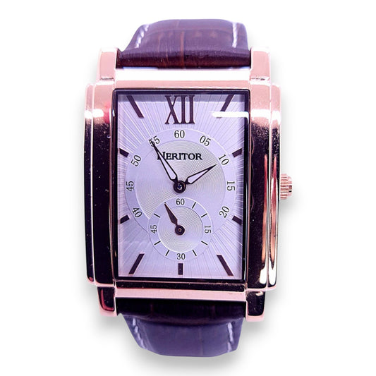 Montre Heritor à double cadran pour homme